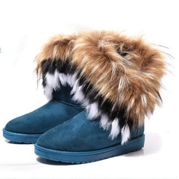 Faux Fur Festival Boots