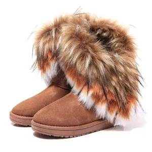 Faux Fur Festival Boots