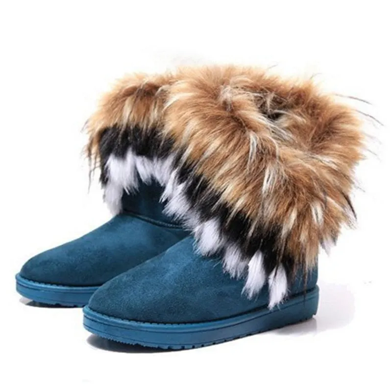 Faux Fur Festival Boots