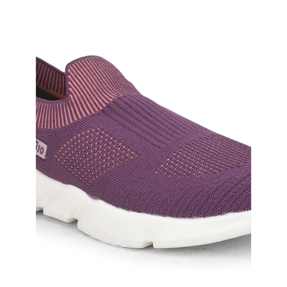 Force 10 Sports Non Lacing Shoe For Ladies (Purple) MAIDEN-E By Liberty