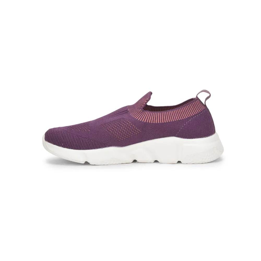 Force 10 Sports Non Lacing Shoe For Ladies (Purple) MAIDEN-E By Liberty