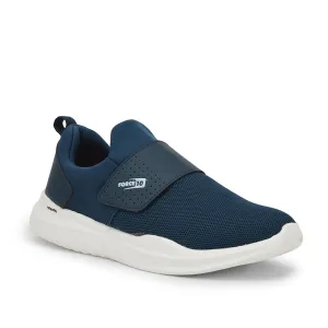 Force 10 Sports Non Lacing Shoes For Men (T.Blue) REACHER-E By Liberty