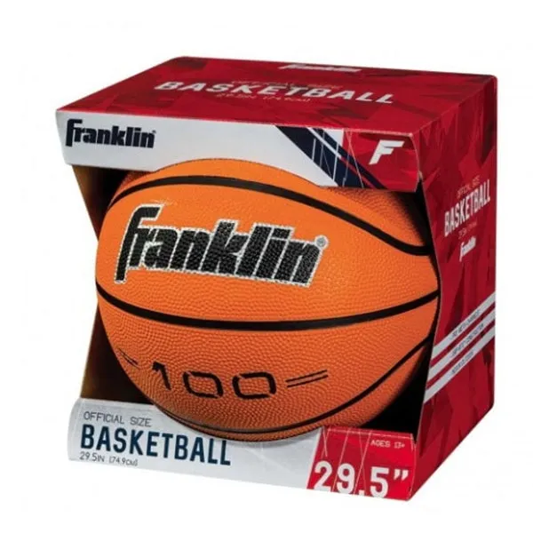 Franklin Sports GRIP-RITE Series 7107 Basketball, Rubber