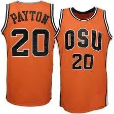 Gary Payton Oregon State College Basketball Throwback Jersey