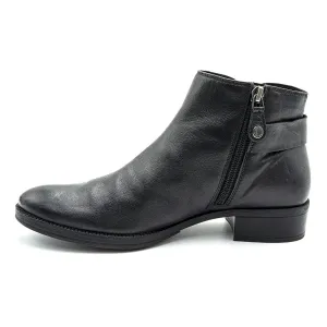 Geox Ankle Boots Leather Black Colour For Women