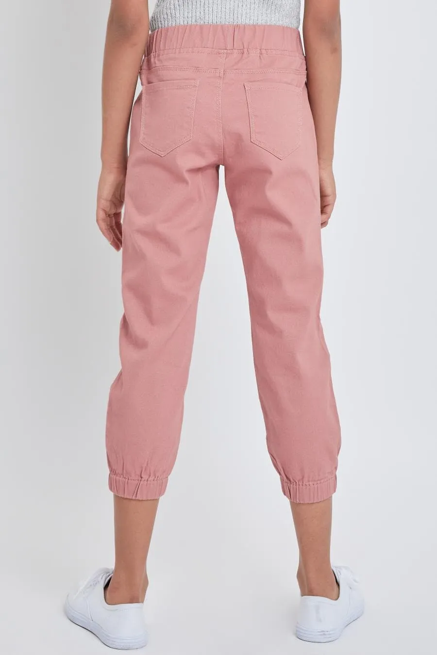 Girls Twill Jogger