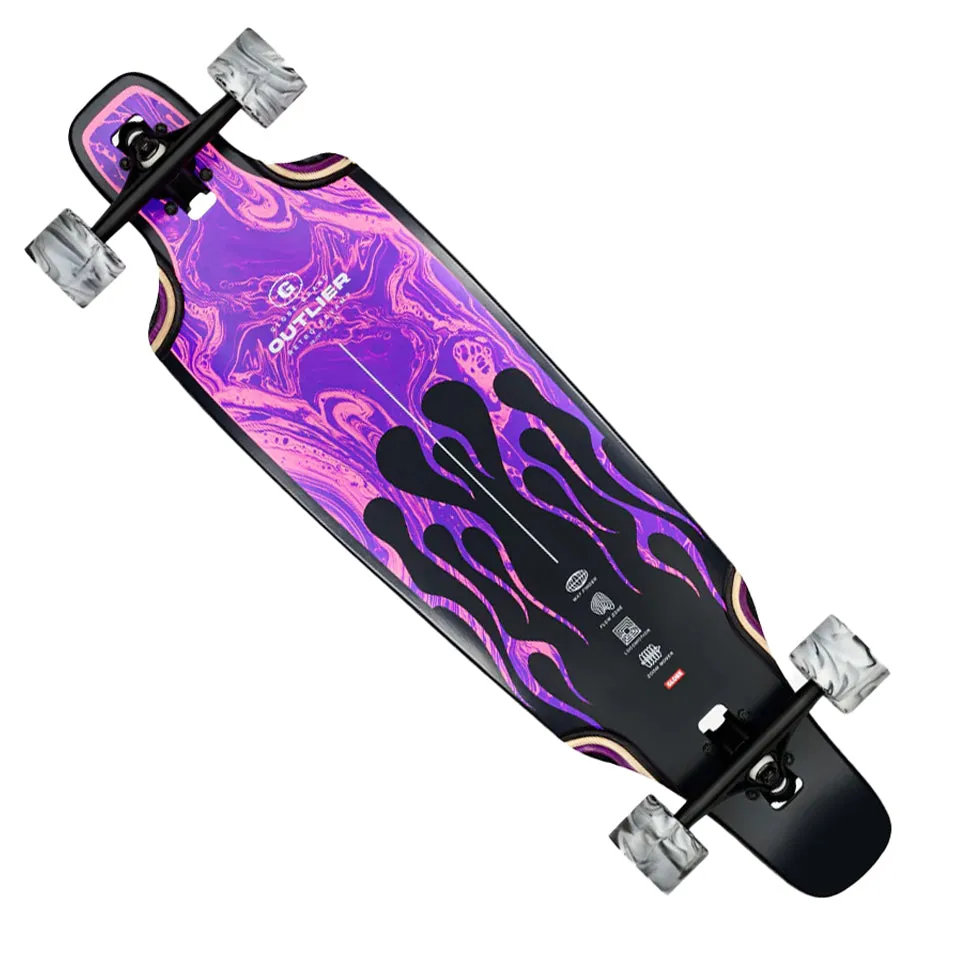 Globe Footwear Outlier Longboard Complete Skateboard