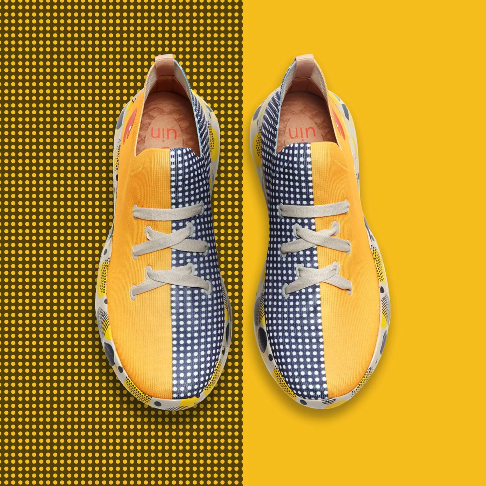 Grey & Yellow Mijas Men