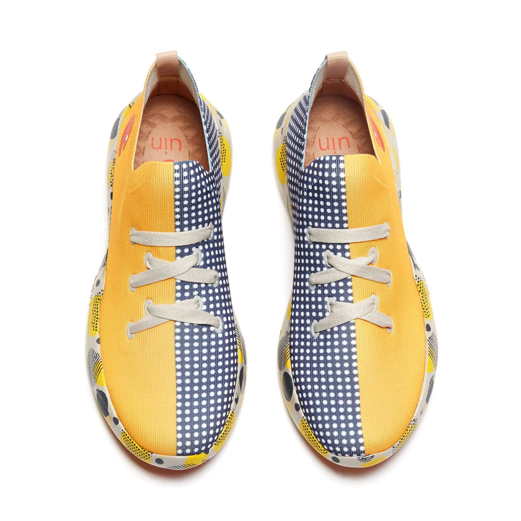 Grey & Yellow Mijas Men