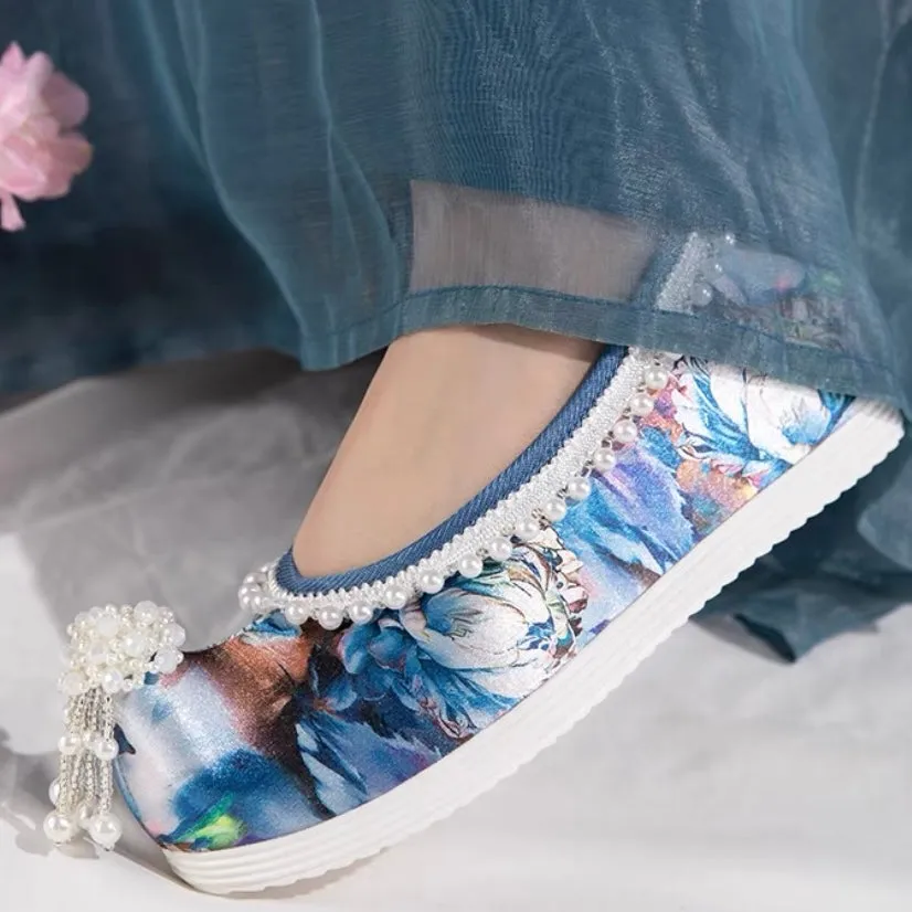 Hanfu Shoes: Dahlia