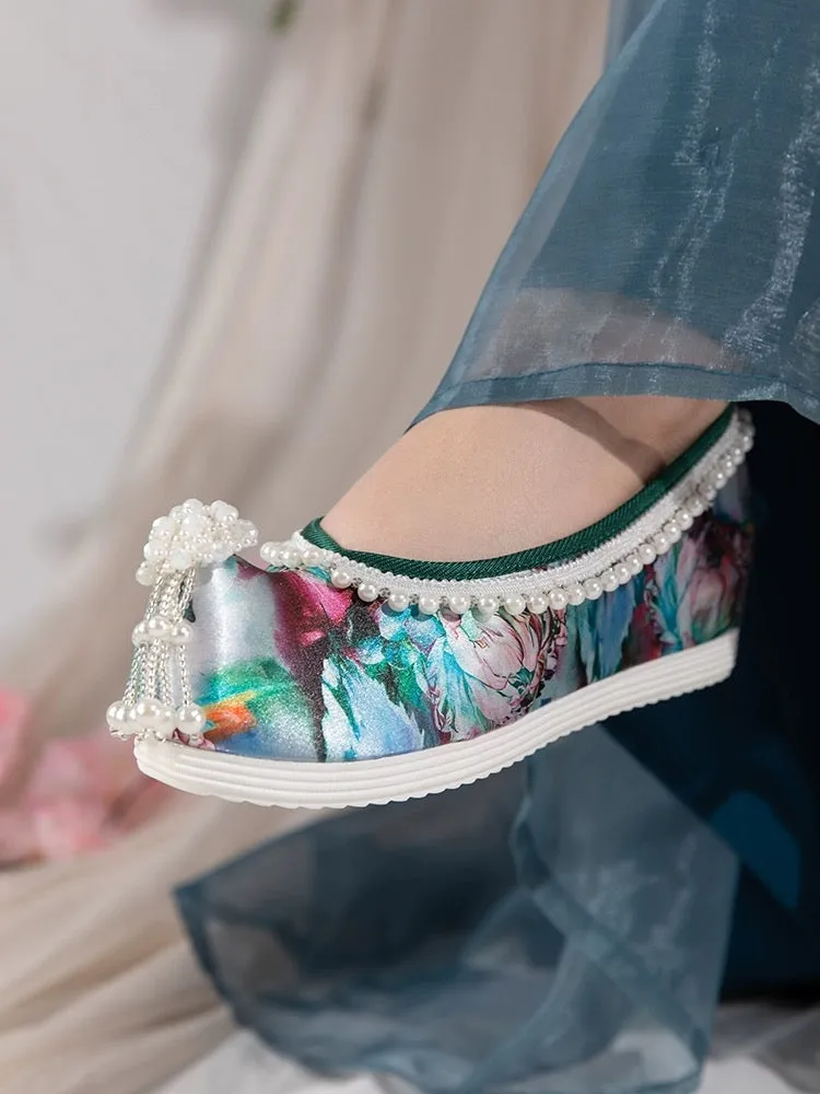 Hanfu Shoes: Dahlia