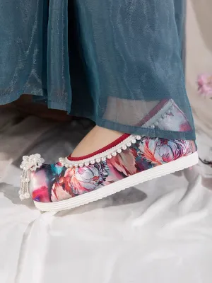 Hanfu Shoes: Dahlia