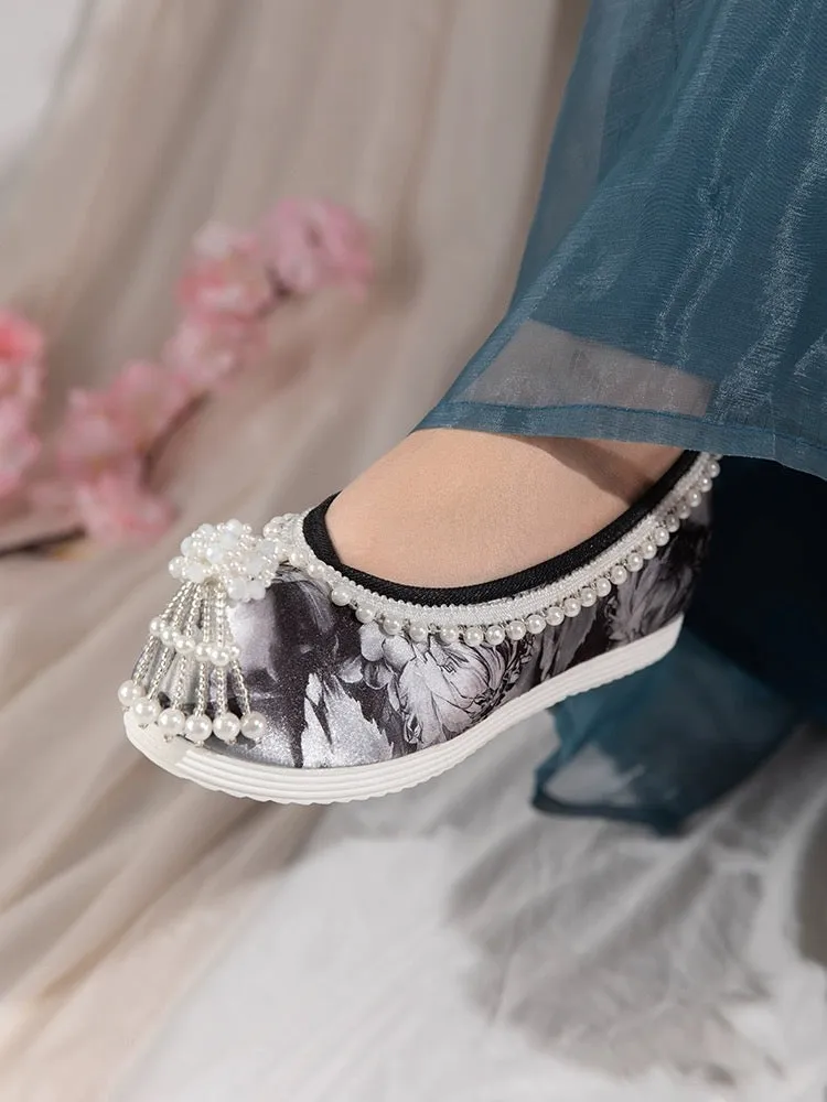 Hanfu Shoes: Dahlia