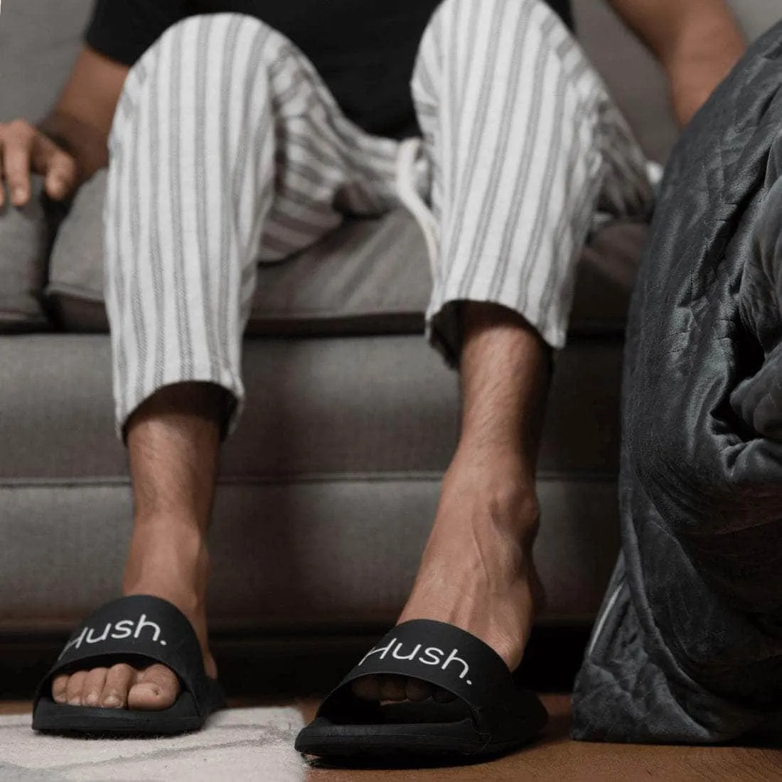 Hush Slides/Sleepers in Black - Available in 3 Sizes