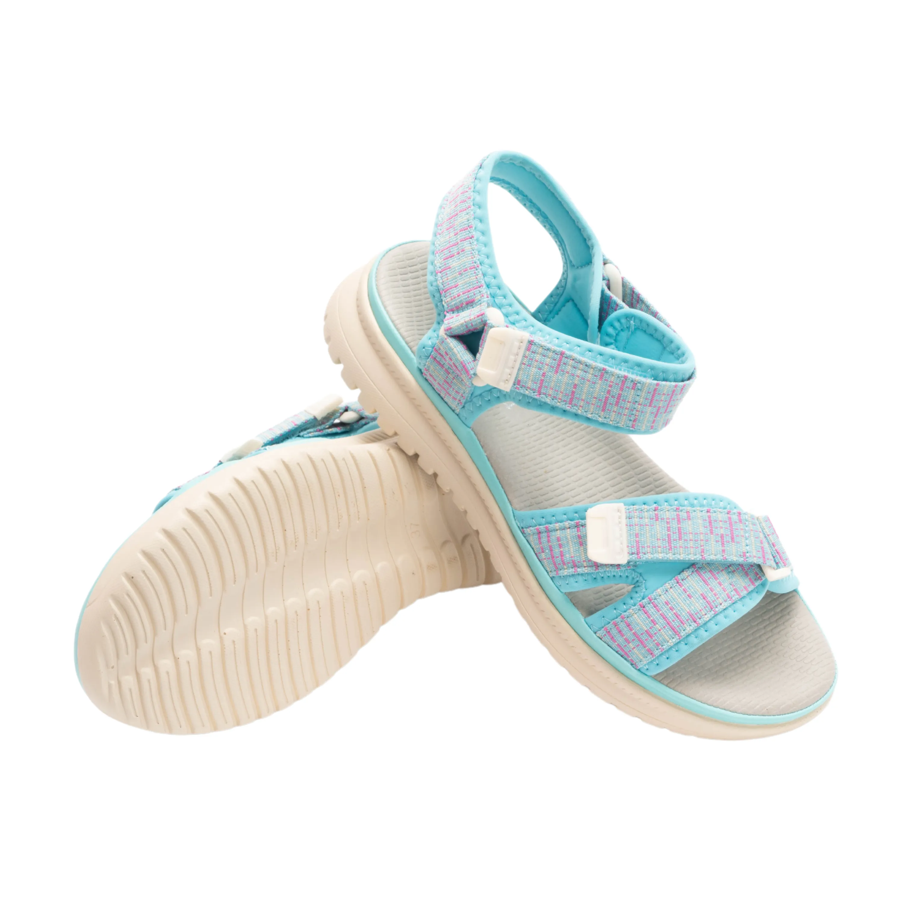 IVACHY Women's Ladies sports sandals- comfortable walking sandals -Advance rebounce technology- Velcro adjustable shoes A68323