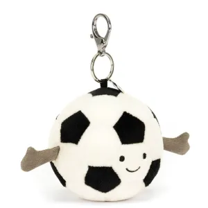 Jellycat Amuseables Sports Football Bag Charm