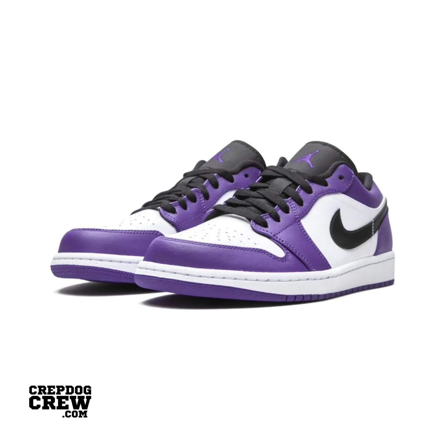 Jordan 1 Low Court Purple White