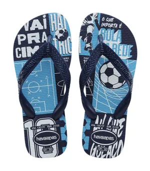 Kids Athletic Flip Flops Navy/Navy