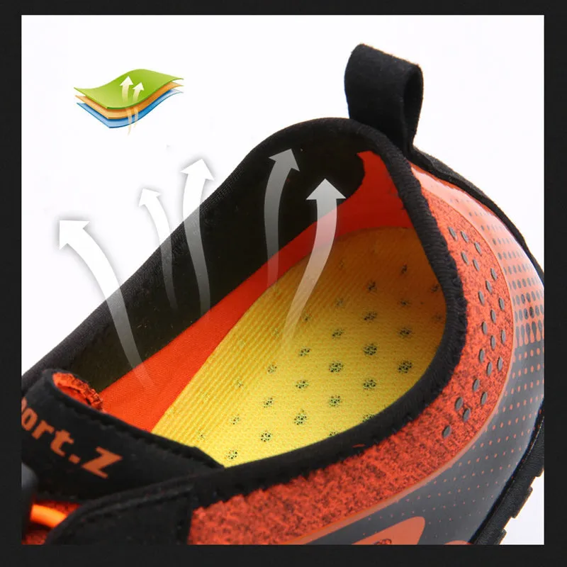 Large Size Upstream Shoes Men's Shoes Wading Shoes Outdoor Non-Slip Diving Beach Shoes