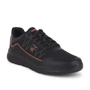 Leap7x By Liberty Mens ZIGGY-1E Black Sports Lacing Shoes