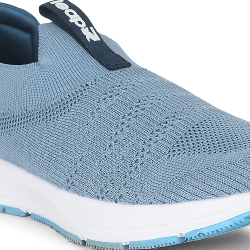 Leap7x Non Lacing Sports Shoes For Ladies (S.Blue) PERTH-10 By Liberty