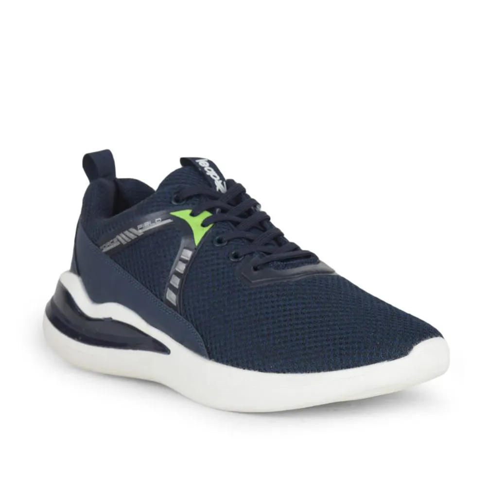 Leap7x Sports Lacing Shoes For Men (Blue) AMBASDOR By Liberty