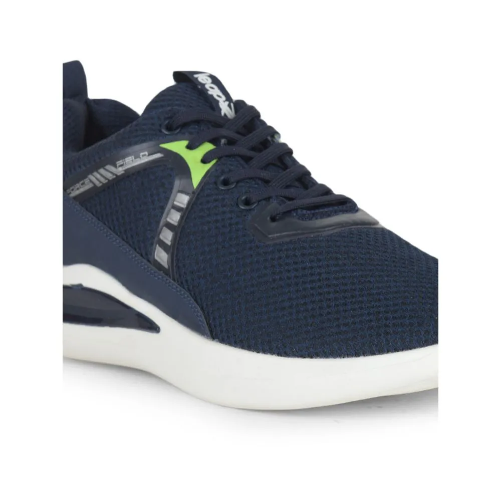 Leap7x Sports Lacing Shoes For Men (Blue) AMBASDOR By Liberty