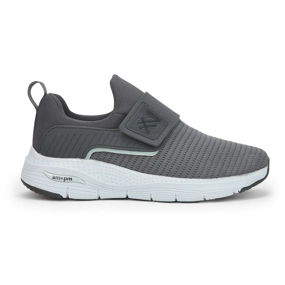 Leap7x Sports Non Lacing Shoe For Men ( Grey ) PRIME By Liberty