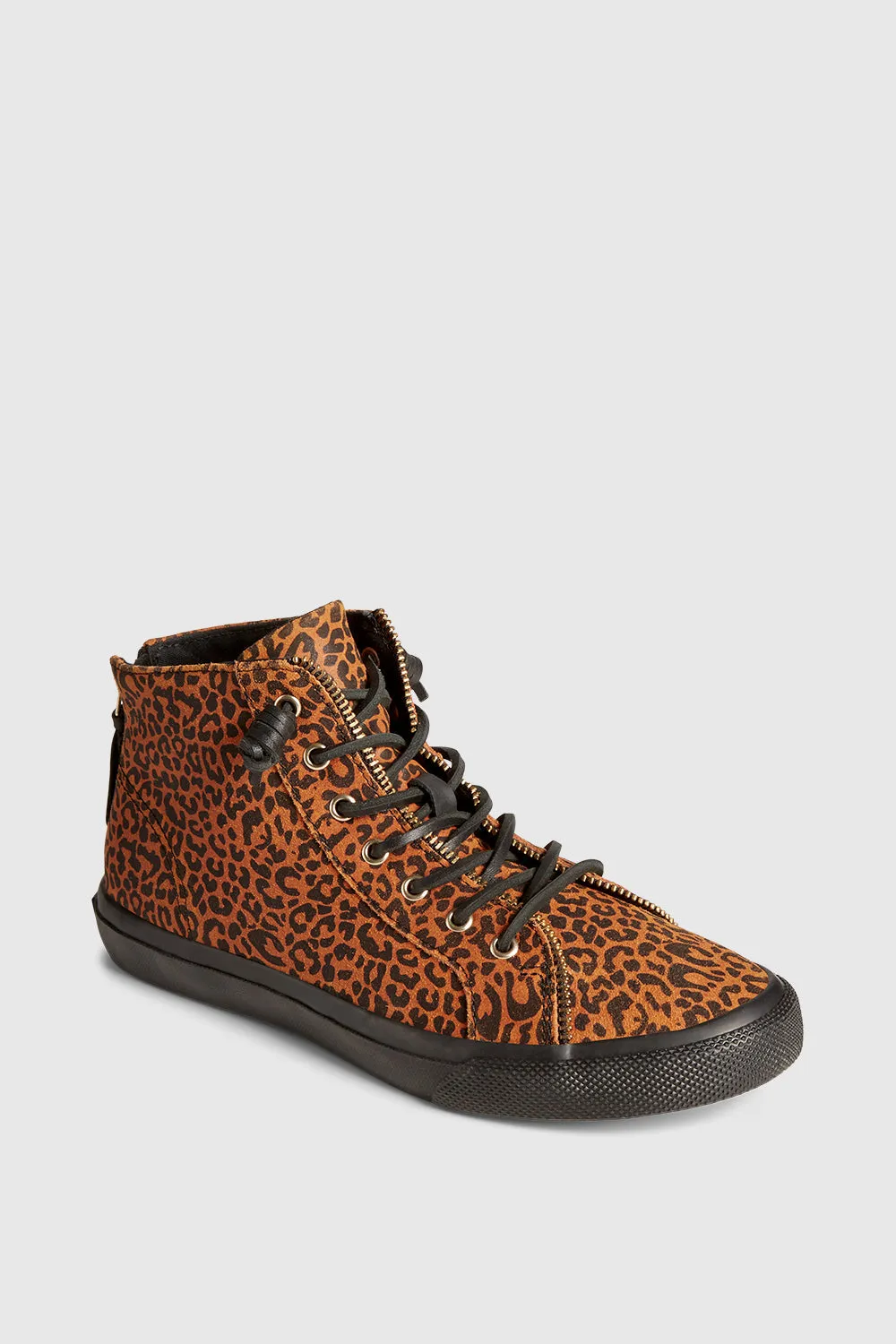 Leopard High Top Sneaker