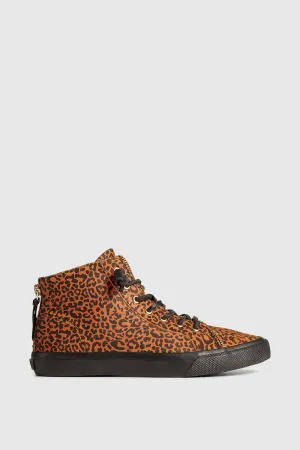 Leopard High Top Sneaker