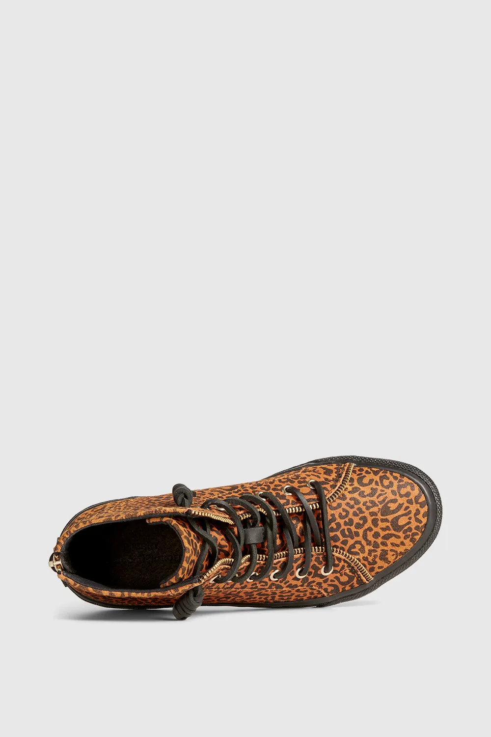 Leopard High Top Sneaker