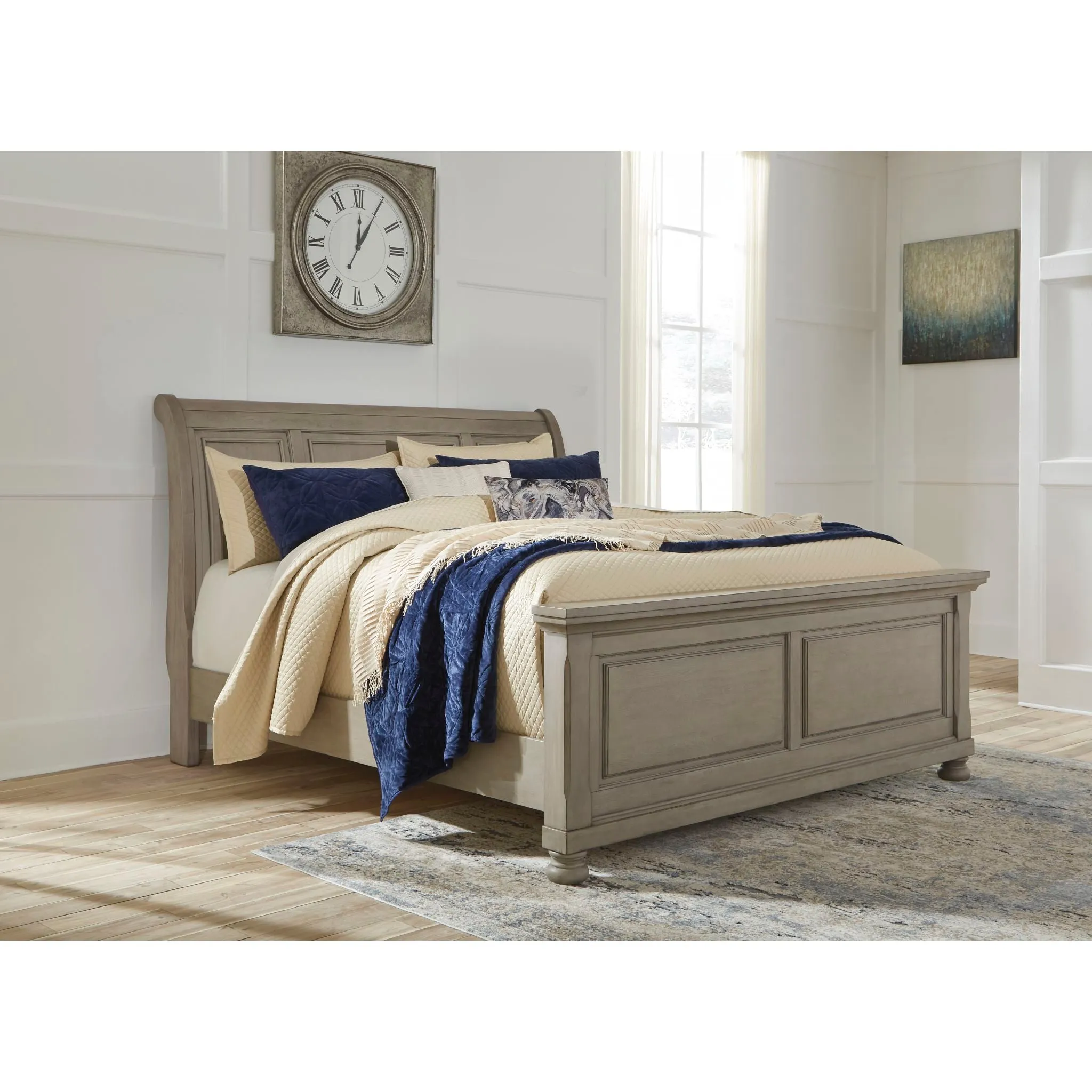 Lettner Sleigh Bed