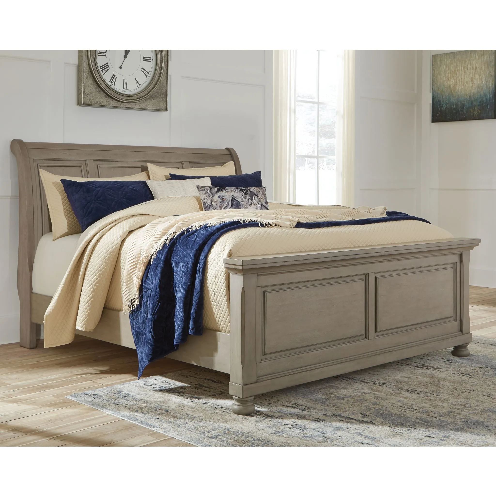 Lettner Sleigh Bed