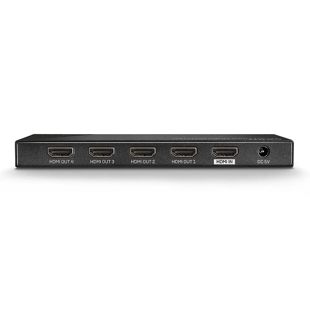 Lindy 4 Port Hdmi 2.0 18G Splitter - Video/Audio Splitter - 4 Ports