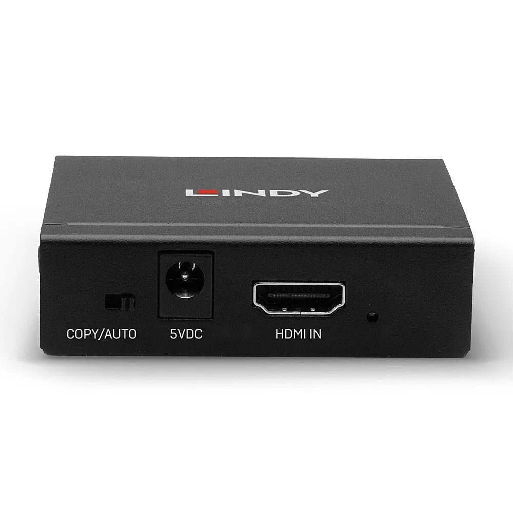 Lindy 4K Hdmi 1.4 Uhd Splitter - Video/Audio Splitter - 2 Ports