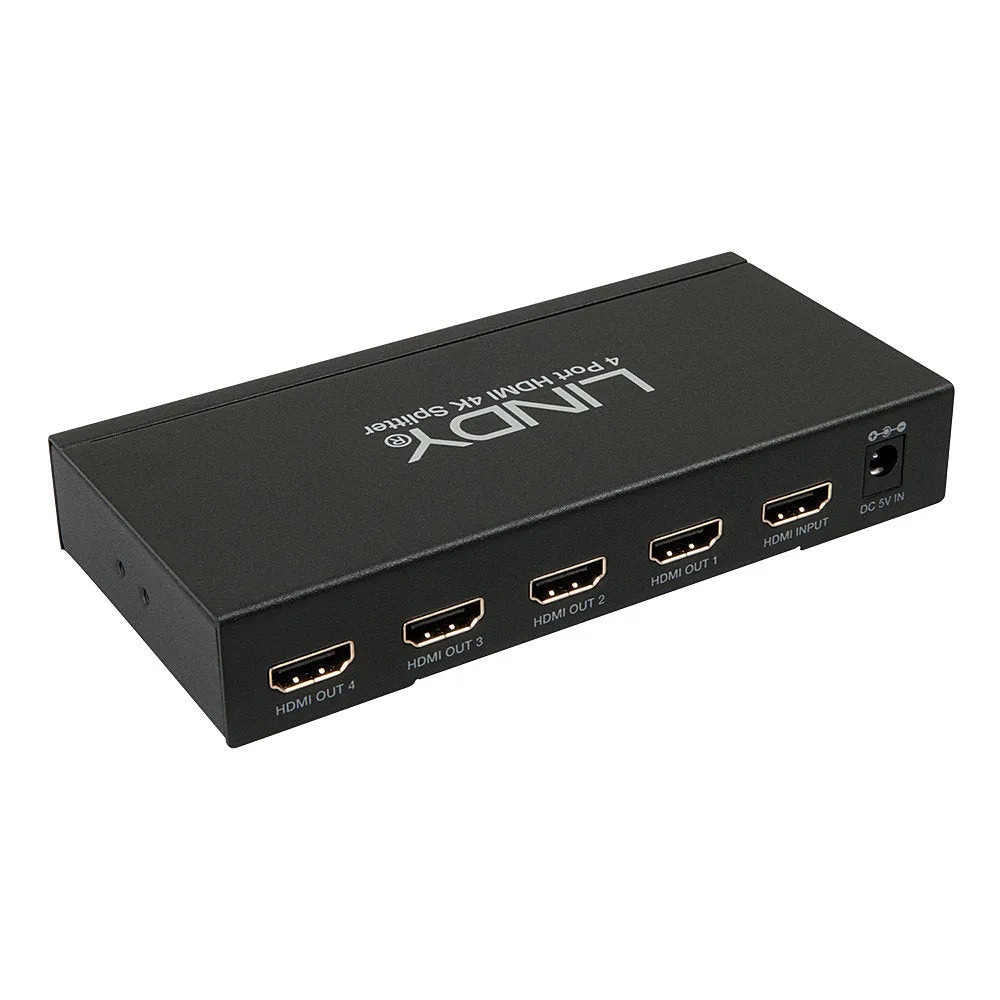 Lindy 4K Hdmi 1.4 Uhd - Video/Audio Splitter - 4 Ports