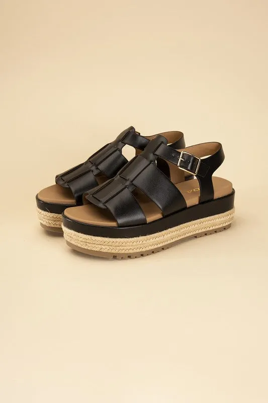 MCLEAN Espadrille Gladiator Sandals