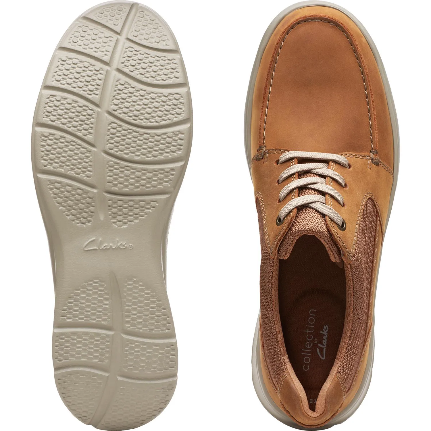 Men's Clarks Cotrell Lane Tan Leather