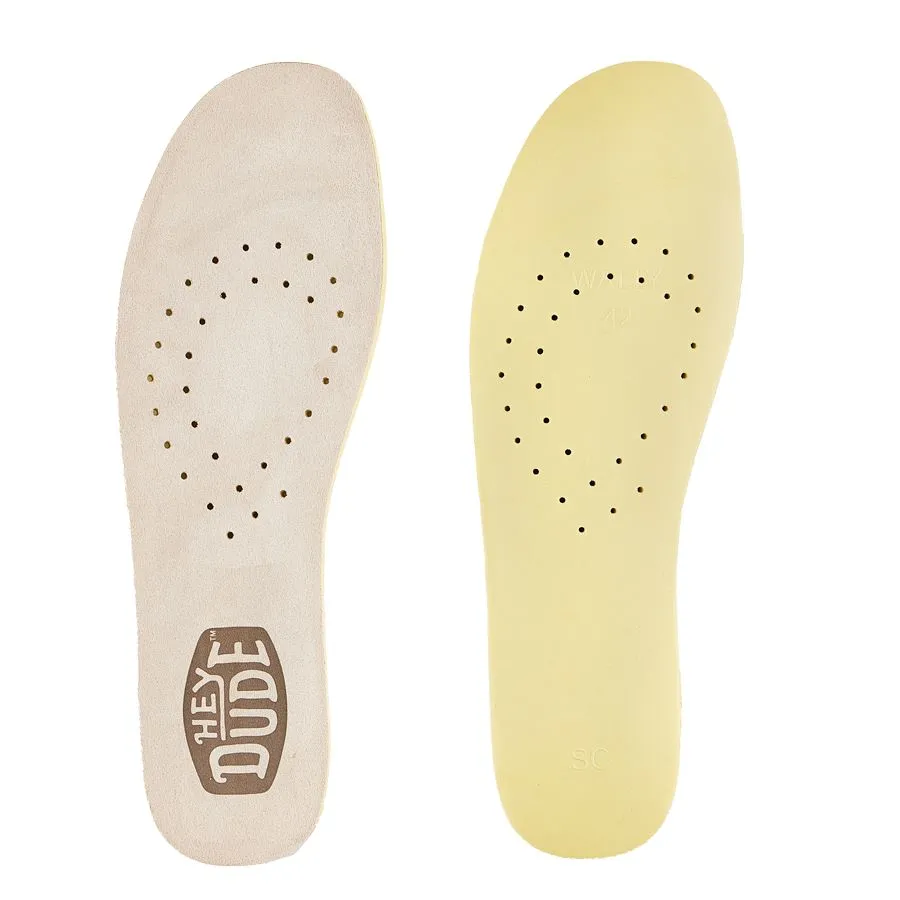 Men's Micro Suede Insoles - Tan