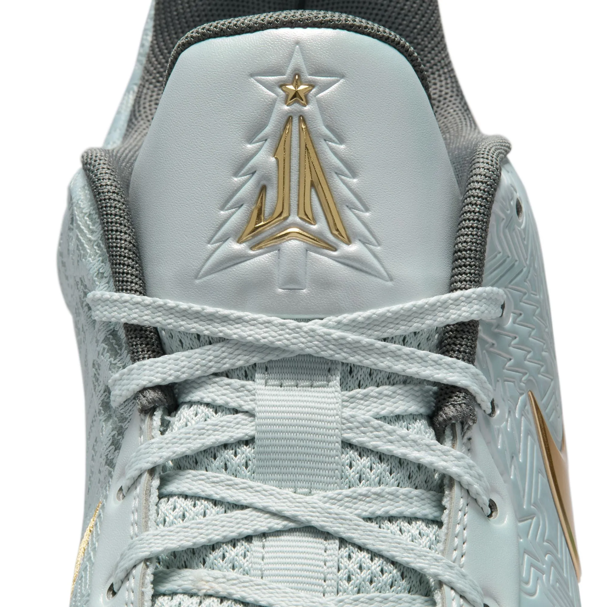 Men's Nike Ja 2 "Tree Top" - LIGHT SILVER/METALLIC GOLD-IRON GREY