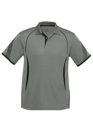 Mens Razor Polo Ash/Black