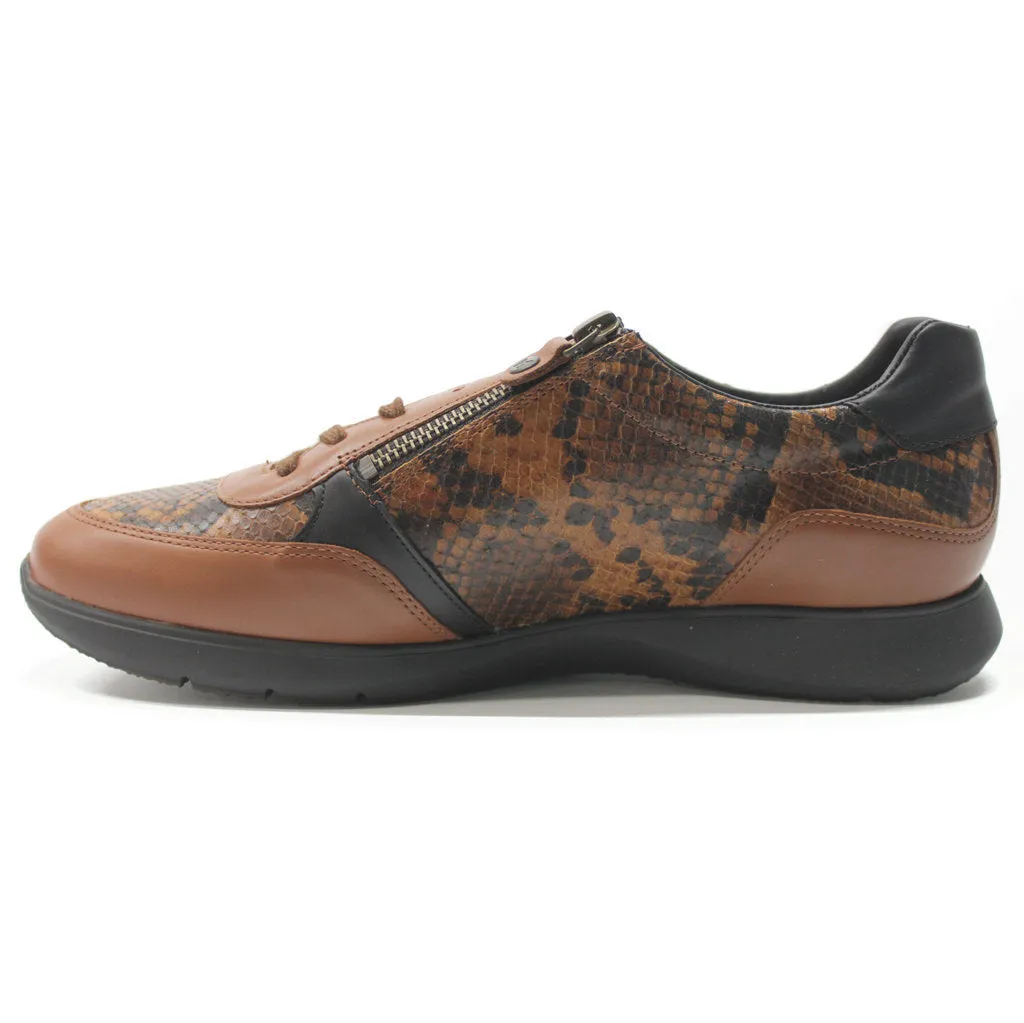 Monia Full Grain Leather Women's Trainers