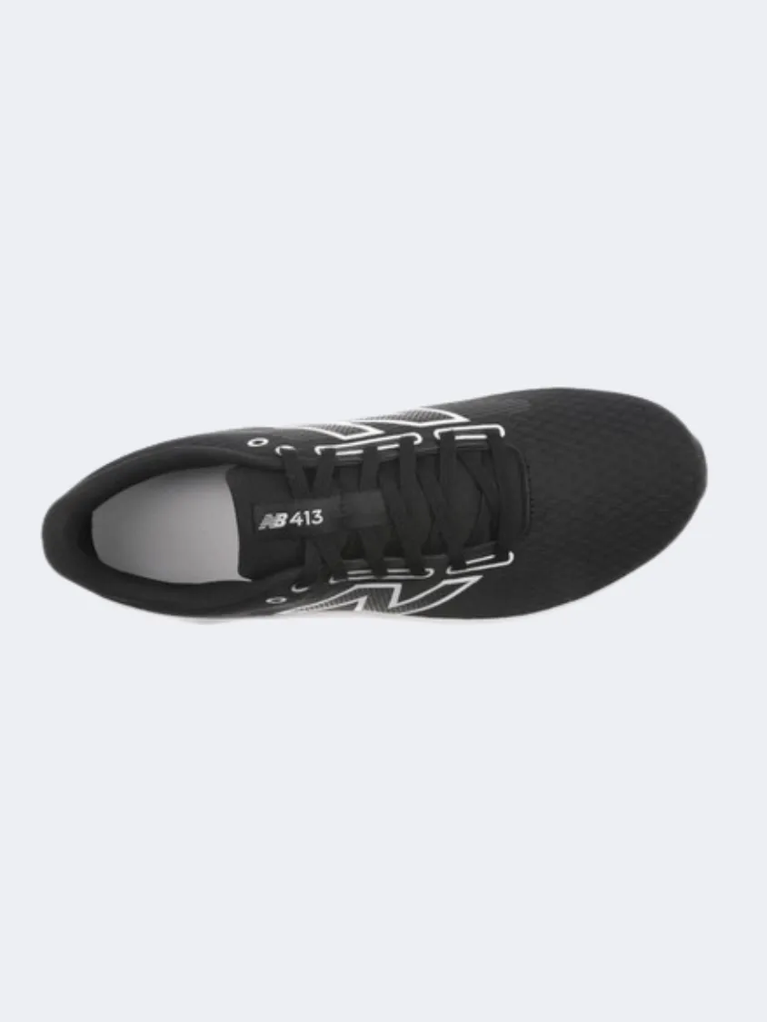 New Balance 413 Men Running Shoes Black/White