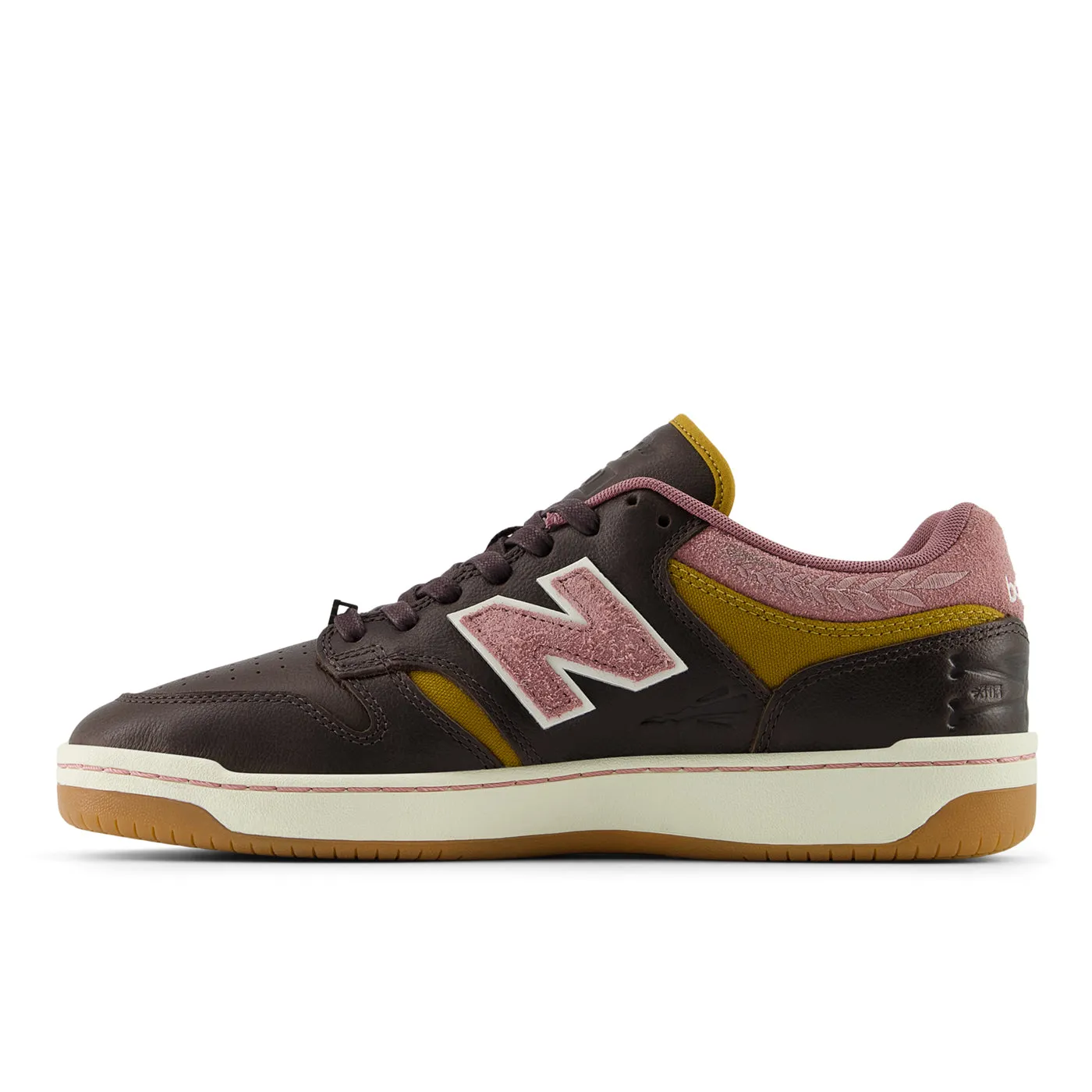 New Balance Numeric Jeremy Fish NM480 x 303 Boards Shoes - Brown / Pink