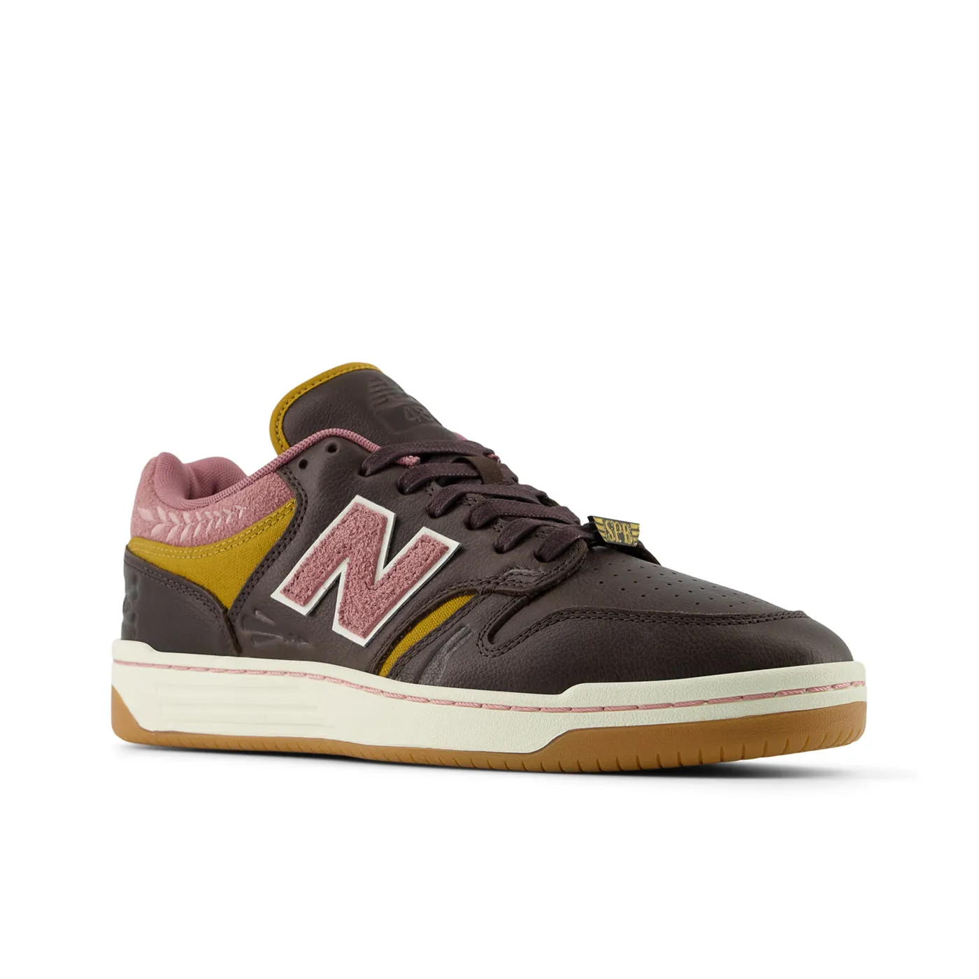 New Balance Numeric Jeremy Fish NM480 x 303 Boards Shoes - Brown / Pink