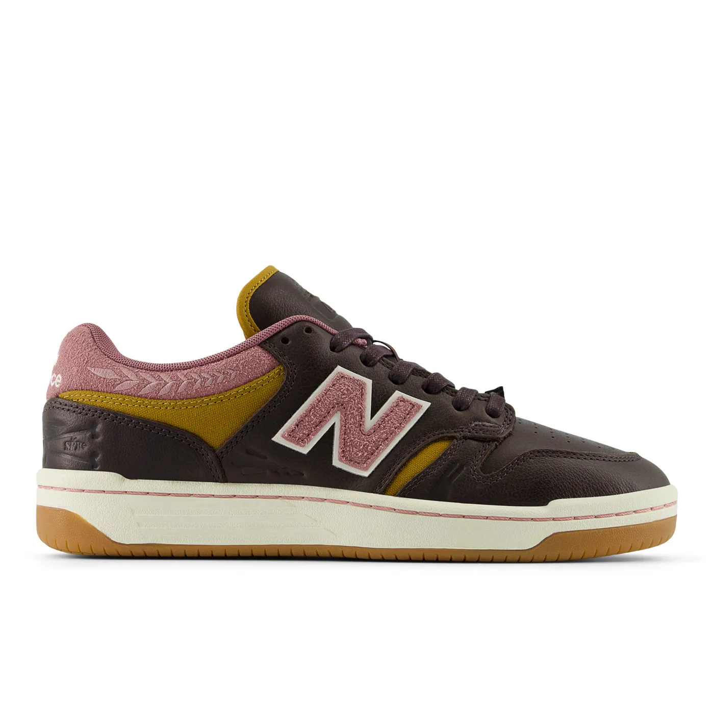 New Balance Numeric Jeremy Fish NM480 x 303 Boards Shoes - Brown / Pink