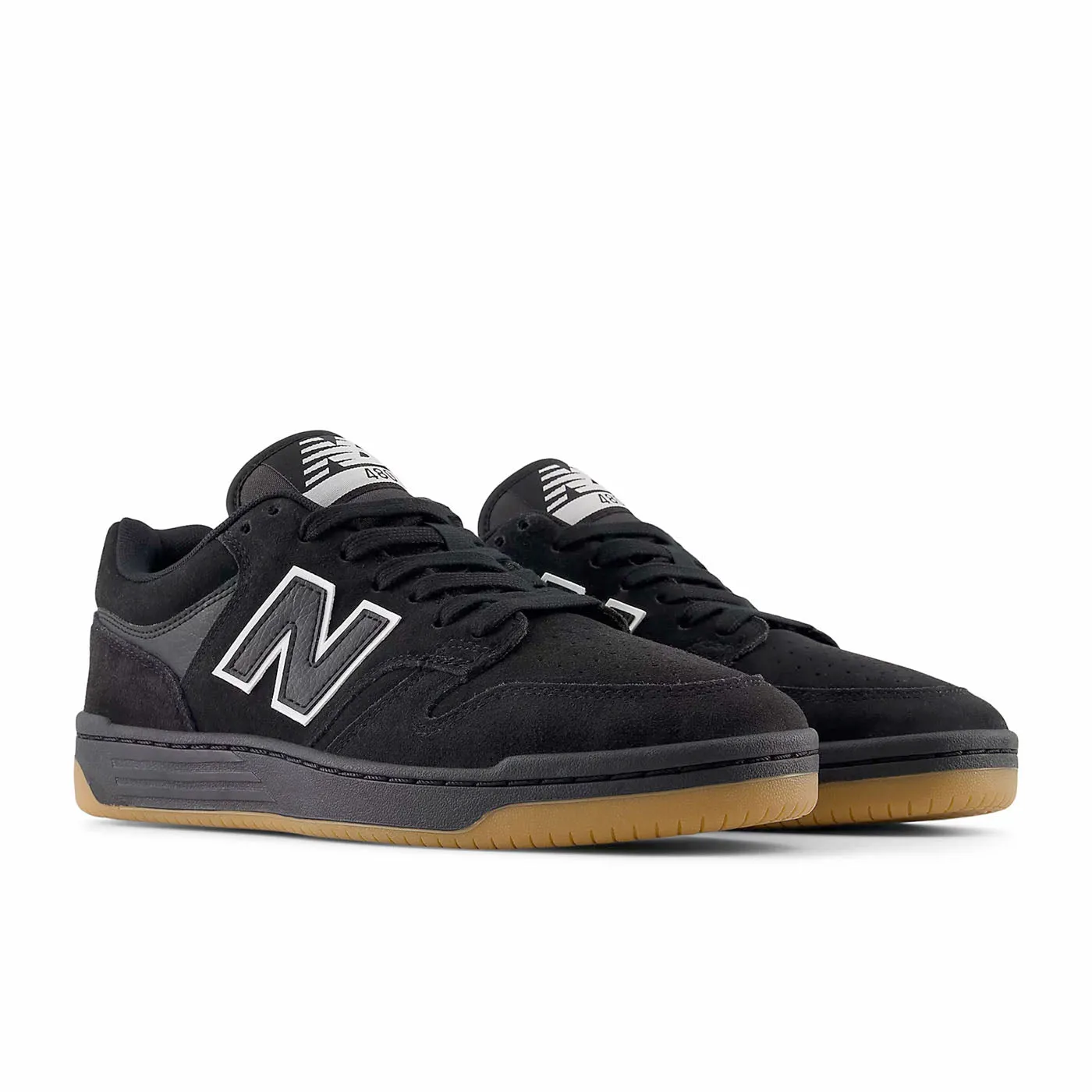 New Balance Numeric NM480 Shoes - Black / White