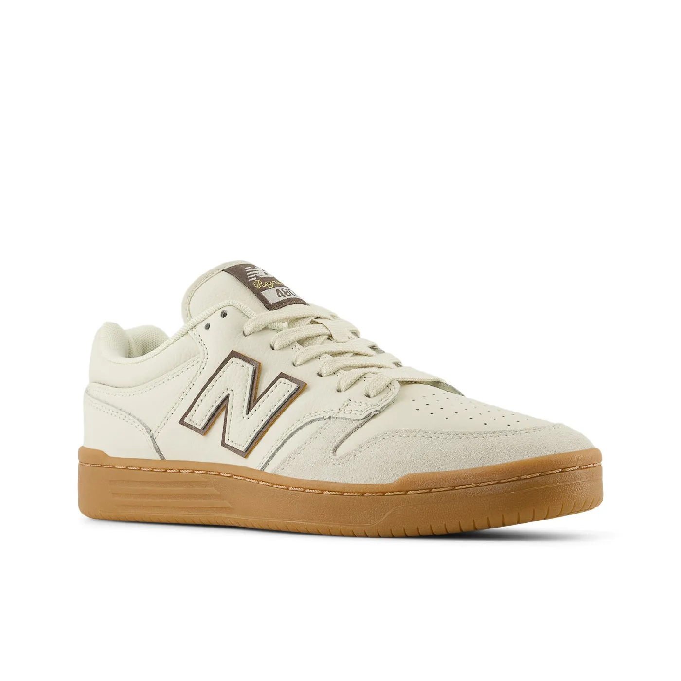 New Balance Numeric NM480 Shoes - Sea Salt / Brown