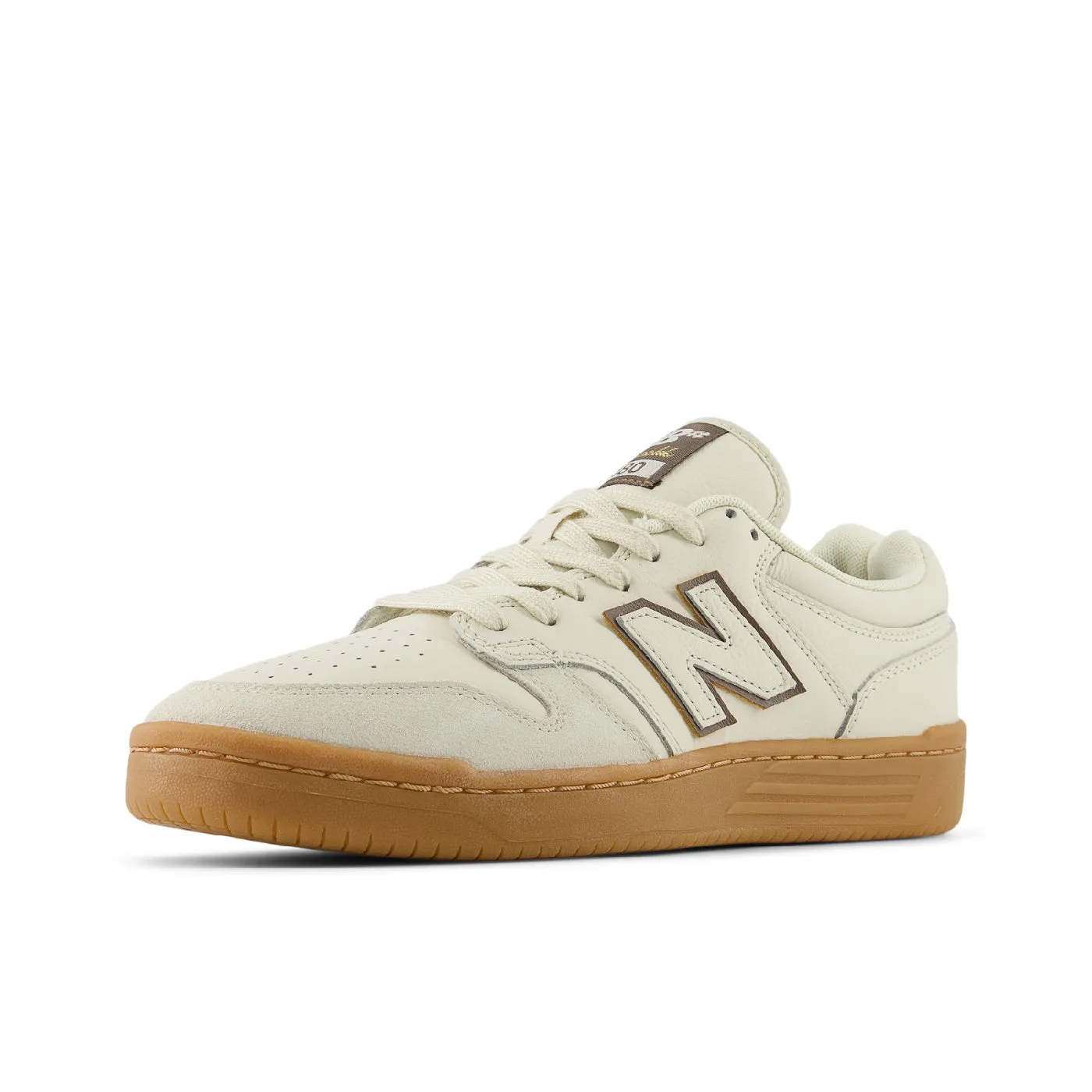 New Balance Numeric NM480 Shoes - Sea Salt / Brown