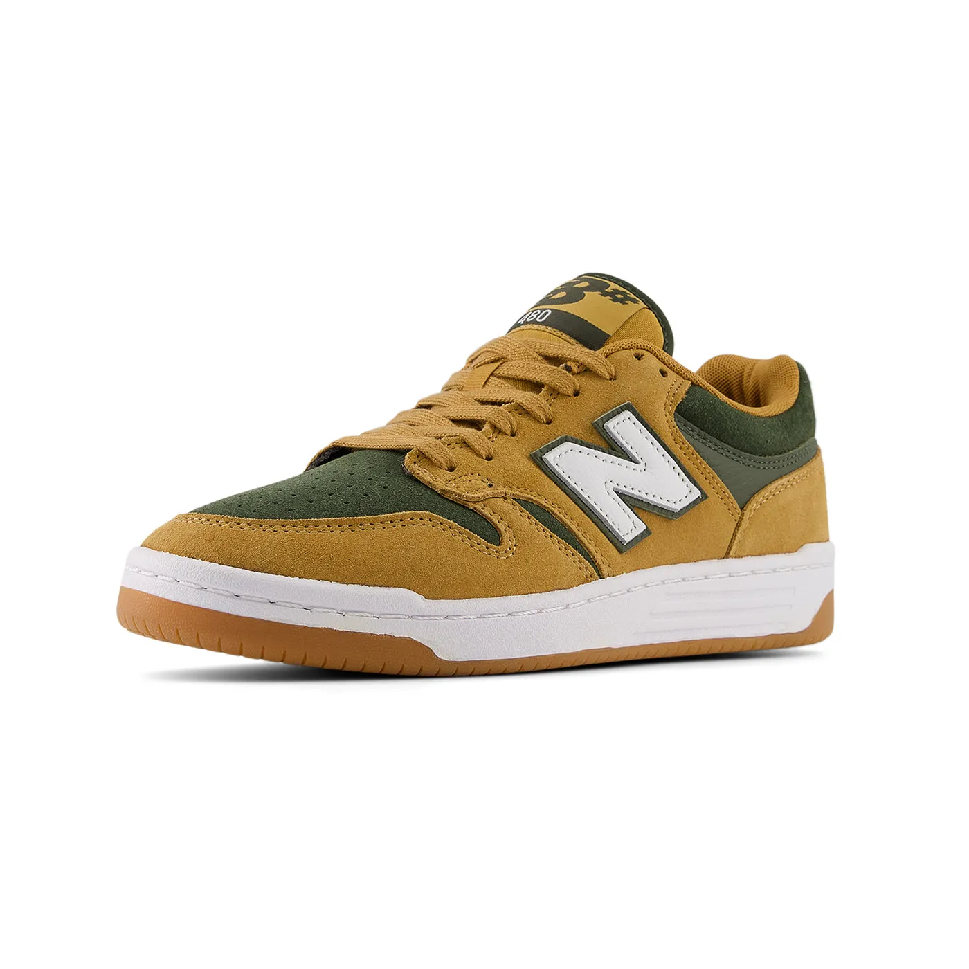 New Balance Numeric NM480 Shoes - Tan / Green